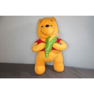 Disney Winnie The Pooh Gardner Holding Ear Of Corn Plush Stuffed Animal Rare